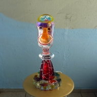 Tischleuchte/ Der Schuh